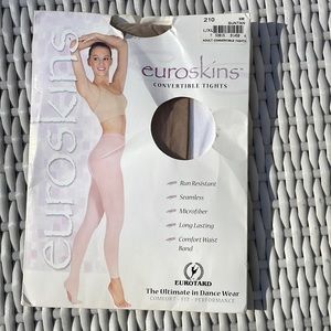 NEW -Euroskins Convertible Tights #210- SUNTAN Size L/XL
